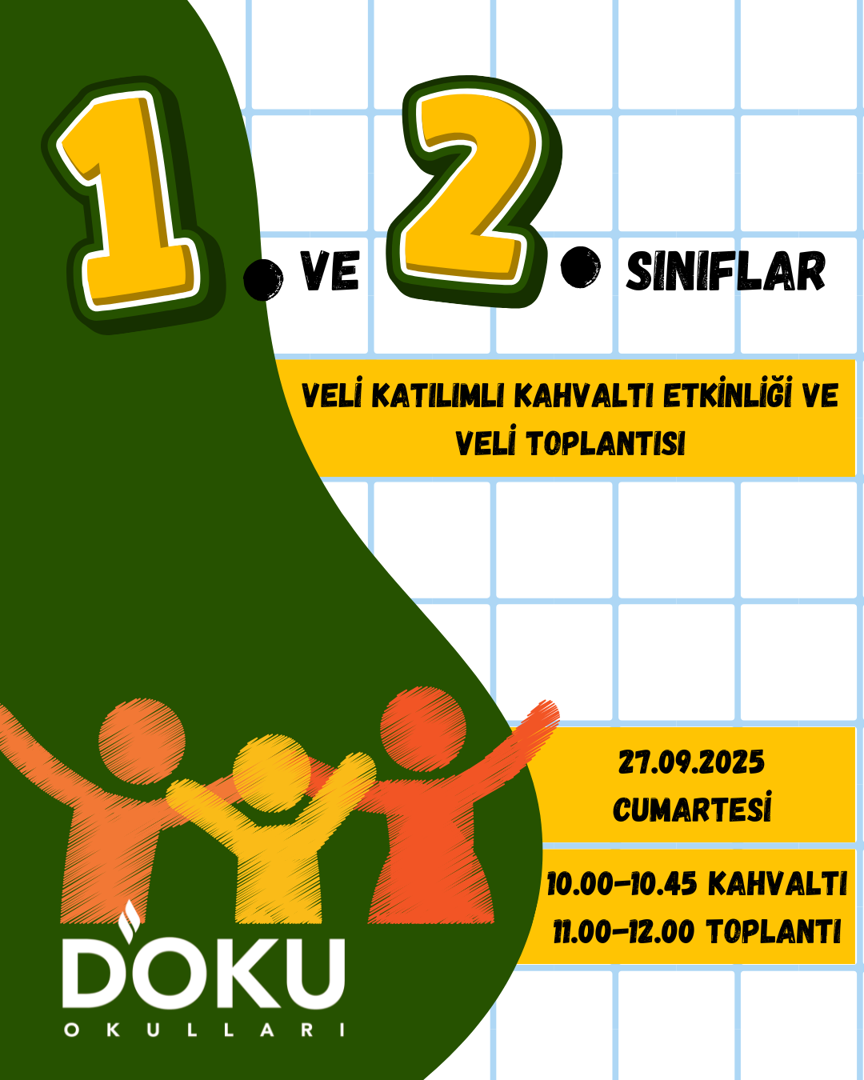 Hafta Sonu 1 ve 2. Sınıflarımız ile Birlikteyiz…