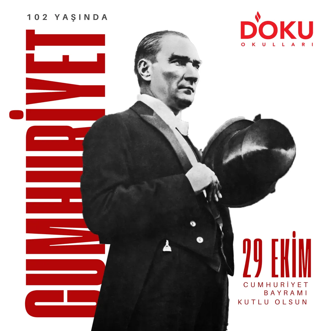 CUMHURİYET BAYRAMIMIZ KUTLU OLSUN. 