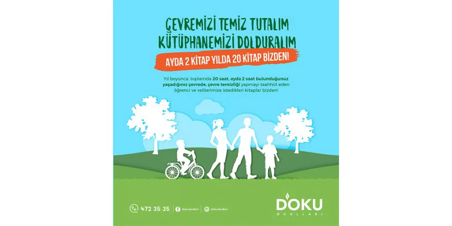 DOKU OKULLARI ÇEVRE ETKINLIGI