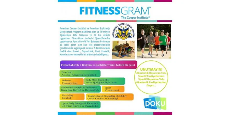 FITNESSGRAM Uygulamamız Başlamıştır