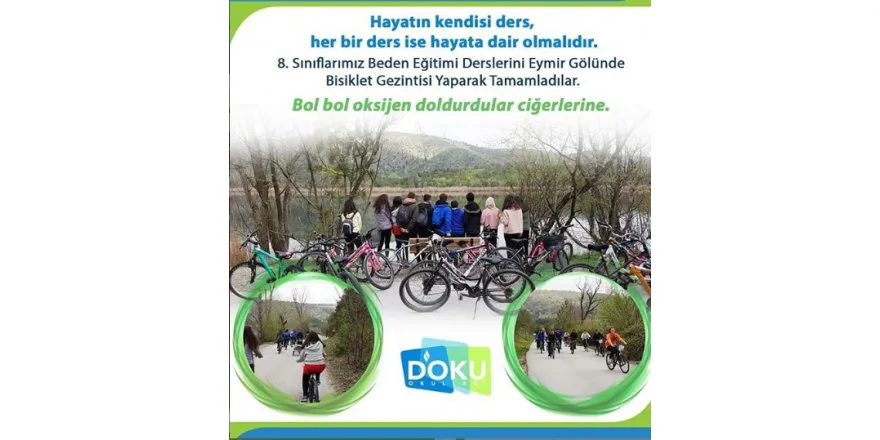 Beden Egitimi Dersimiz Eymir Gölünde