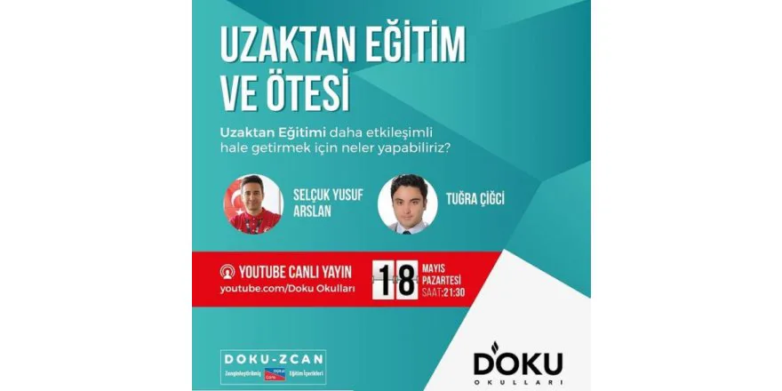 Öğretmenlerimize Selçuk Yusuf Arslan ve Tuğra Çiğci Önderliğinde Uzaktan Eğitim Semineri Gerçekleştirildi.