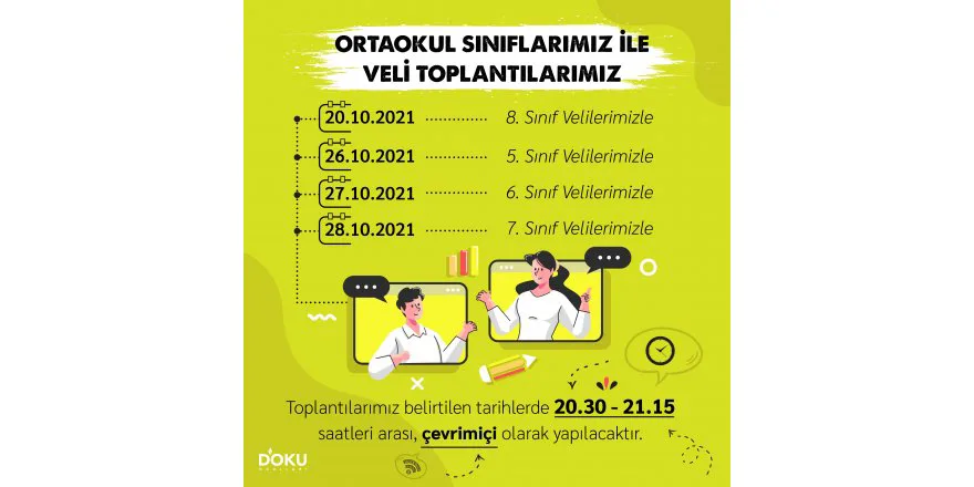 2. VELİ TOPLANTILARIMIZ