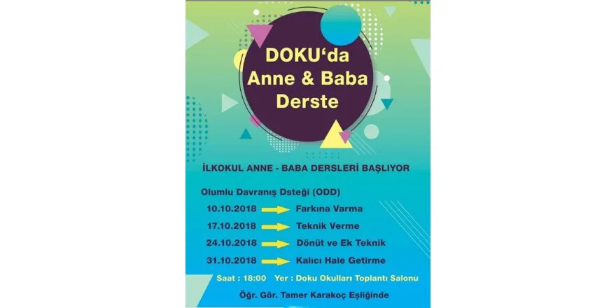 Ilkokul Anne-Baba Dersleri