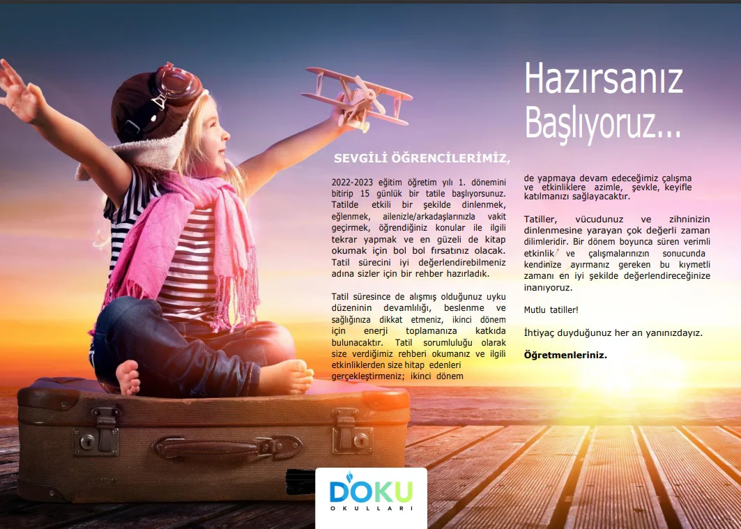 Yarıyıl Tatil Önerilerimiz... - 1