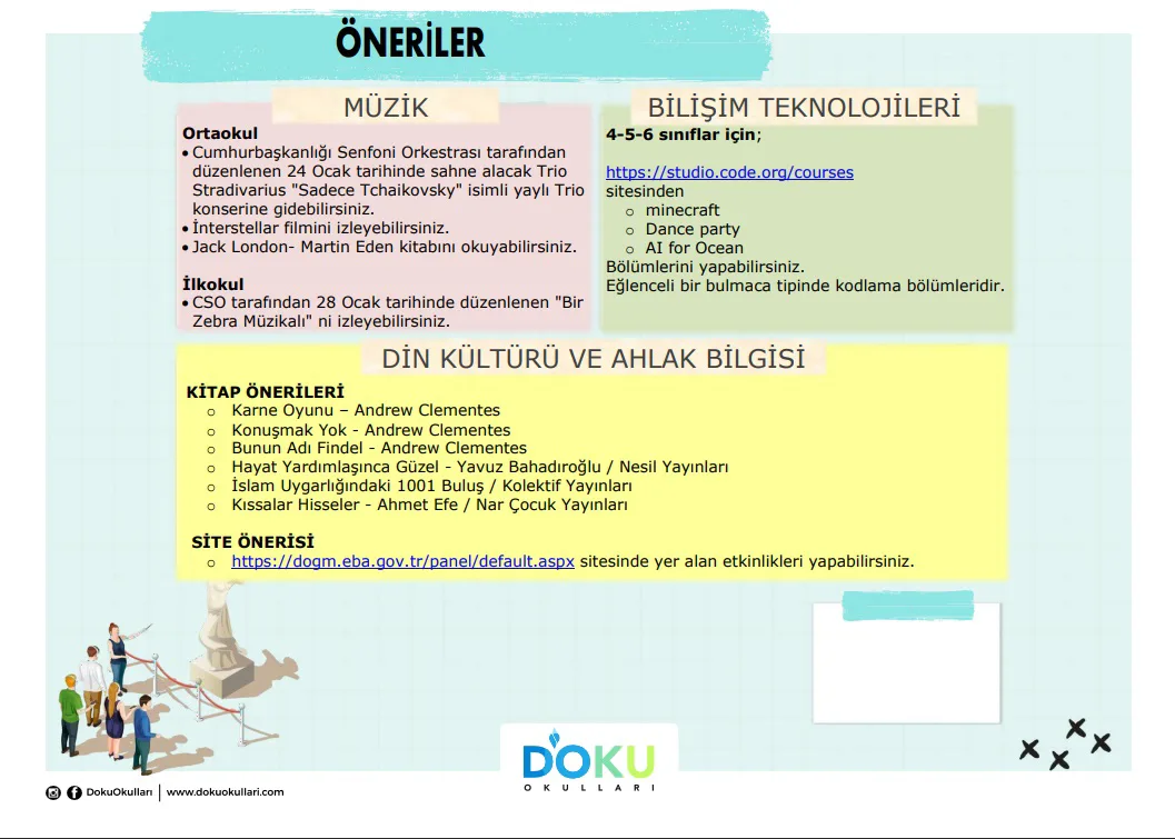 Yarıyıl Tatil Önerilerimiz... - 10