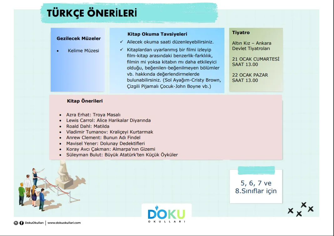 Yarıyıl Tatil Önerilerimiz... - 4