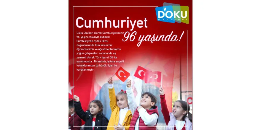 29 Ekim Cumhuriyet Bayramımız Coşkuyla Kutlandı
