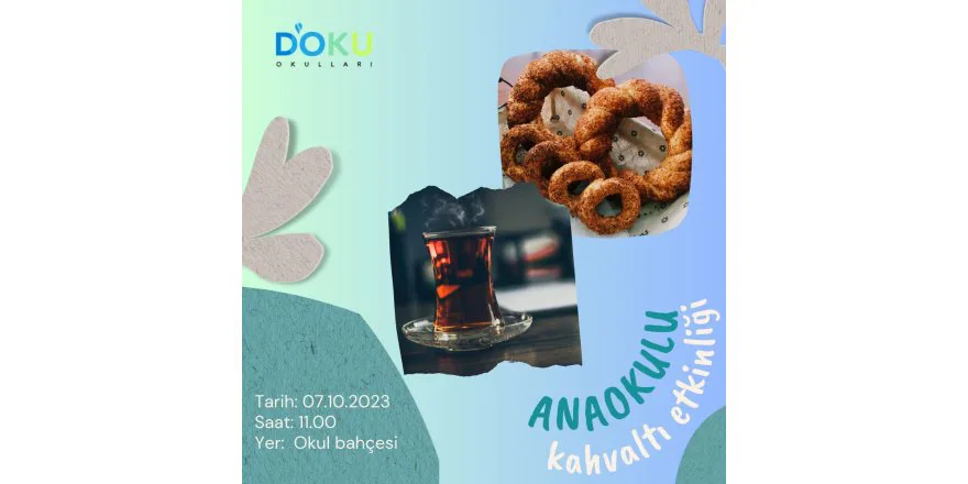 Anaokulu Öğrenci ve Velilerimizle Okulumuzda Kahvaltı Etkinliği Gerçekleştirdik.