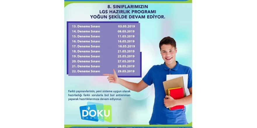 LGS Hazirlik Kampi Yogun Bir Sekilde Devam Ediyor