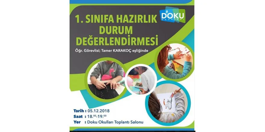 1. Sinifa Hazirlik Dönem Degerlendirmesi