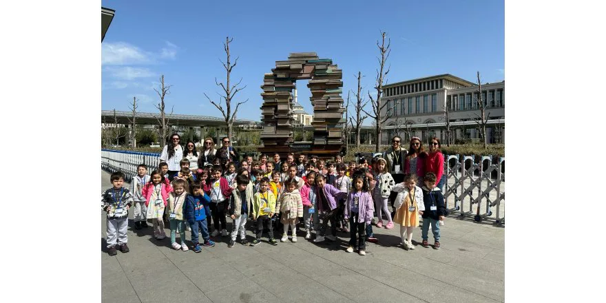 Anaokulu Öğrencilerimiz Kütüphanede...