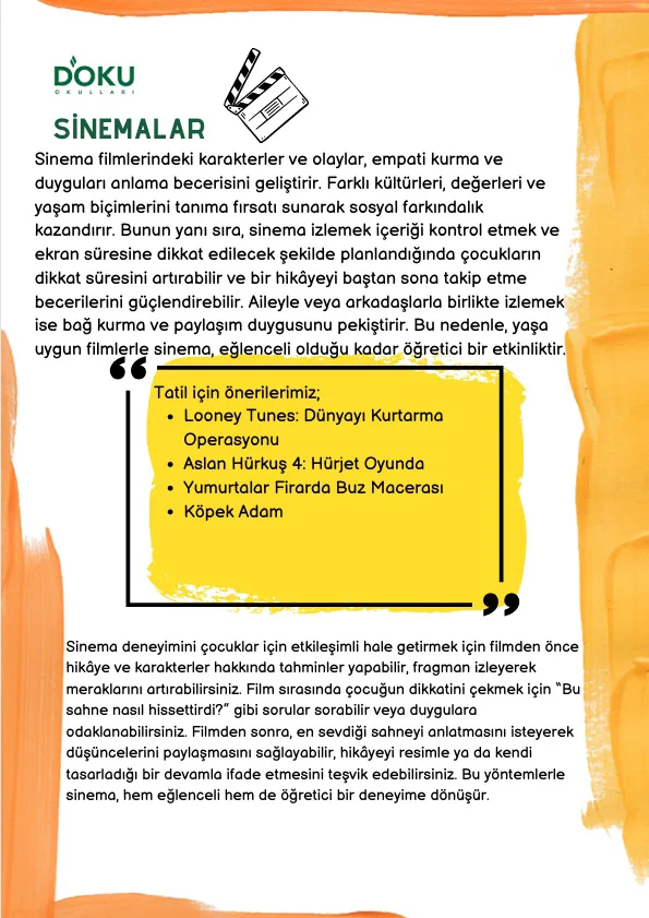 YARIYIL TATİLİ ÖNERİ REHBERİ - 3