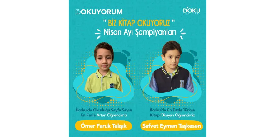 NISAN Ayinda EN ÇOK KITAP OKUYAN ÖGRENCILERIMIZ ...