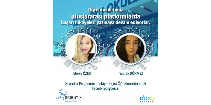 Öğretmenlerimiz Uluslararası Platformlarda Başarı hikayeleri yazmaya devam ediyor.