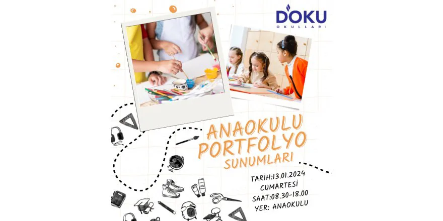 Anaokulu Portfolyo Sunumlarımızı gerçekleştirdik.