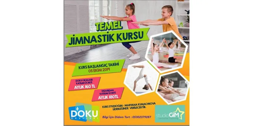 Temel Jimnastik Kursumuz Başlamıştır