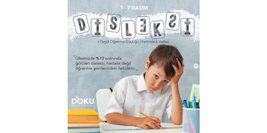 1 - 7 Kasim Disleksi Farkindalik Haftasi kapsaminda Ögr. Gör. Dr. Tamer KARAKOÇ esliginde ögretmenlerimiz ile Özgül Ögrenme Güçlügü ve Disleksi hakkinda bilgilendirme toplantisi gerçeklestirilmistir.