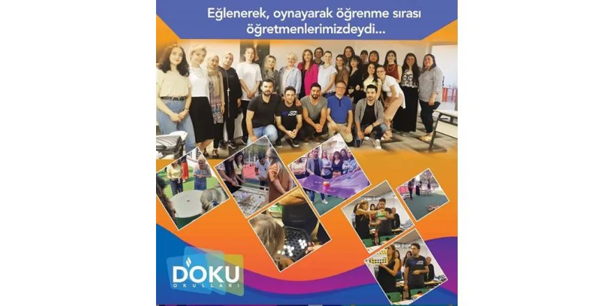 Eğlenerek, Oynayarak Öğrenme Sırası Öğretmenlerimizdeydi