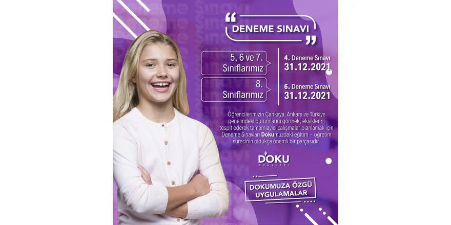 Ortaokul Deneme Sinavi Haftamiz